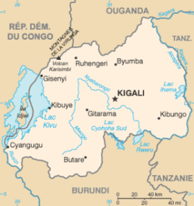 Región de Kivu en Congo y la zona de los lagos en Ruanda